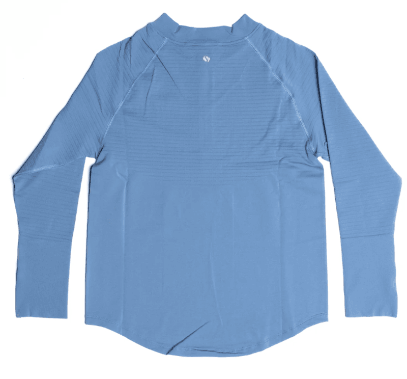 Stateofmind Half-Zip Long Sleeve (Sky Blue)