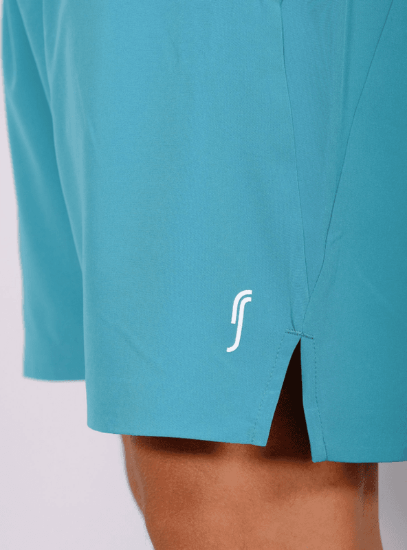 RS Men's Performance Shorts REC (Striking Teal / White)