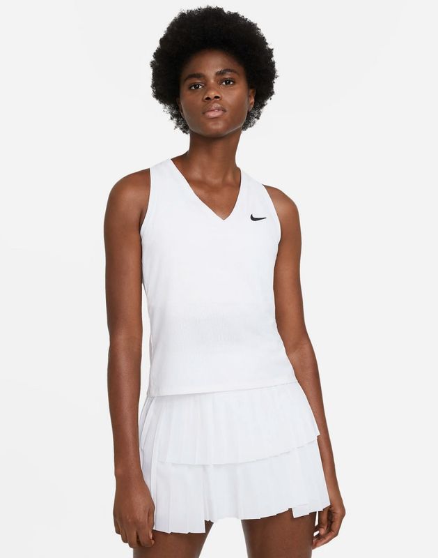 Nike Court Women's Dri-FIT Victory Tank (Hvit)