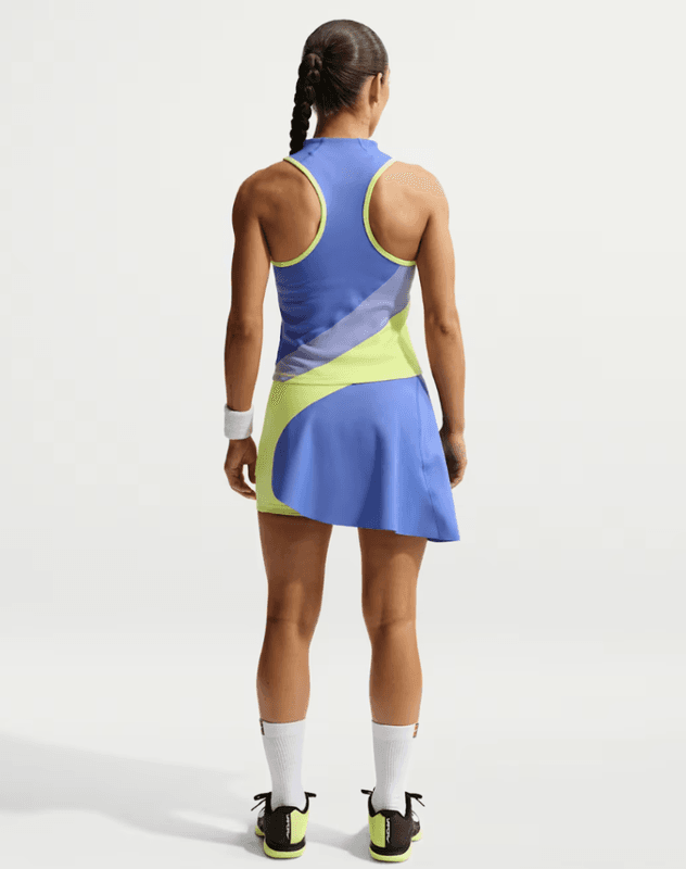 NikeCourt Slam Women's Tank Top (Sapphire / Light Thistle / Light Lemon Twist / White)