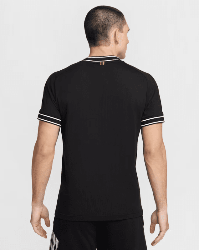 NikeCourt Heritage Men's Short Sleeve Tennis Top (Black)