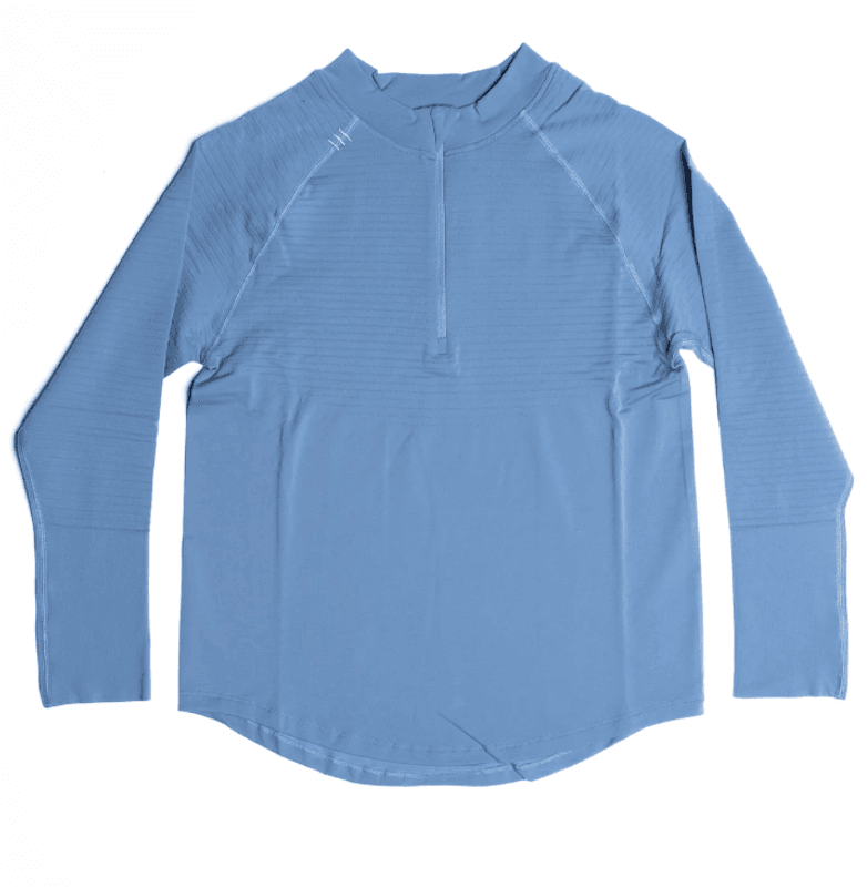 Stateofmind Half-Zip Long Sleeve (Sky Blue)