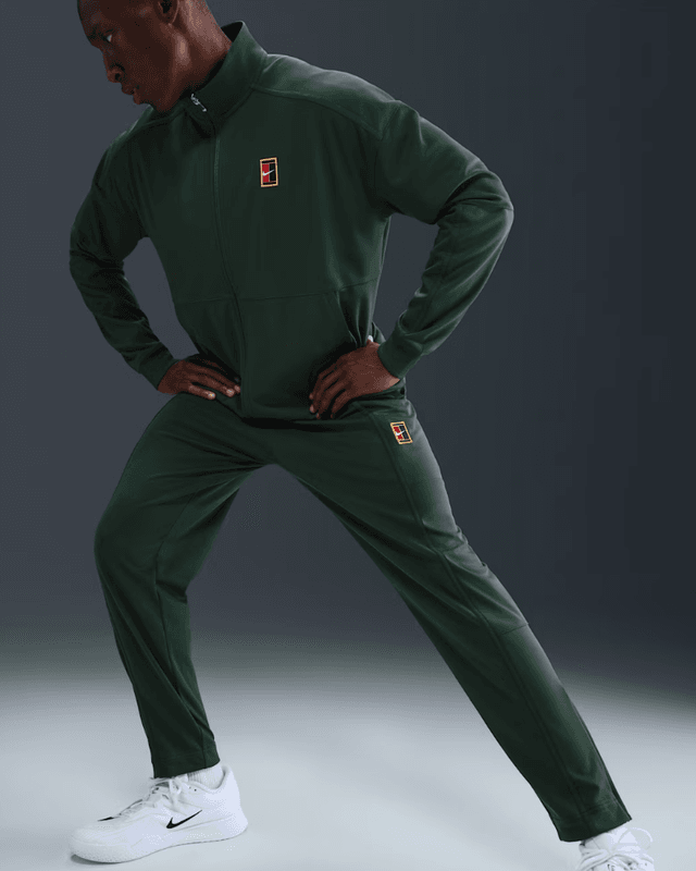 NikeCourt Heritage Men's Tennis Trousers (Grønn)