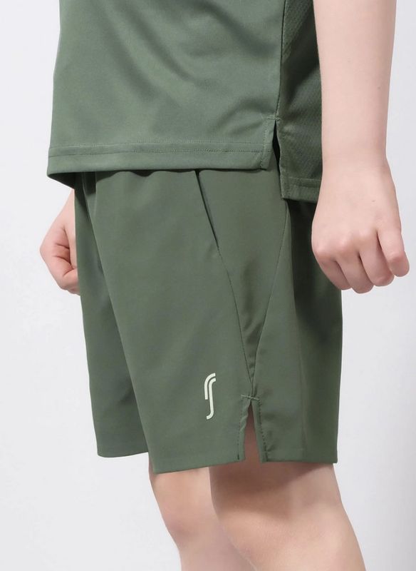 RS Junior Performance Shorts (Court Green)