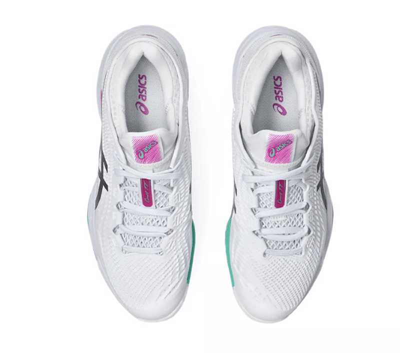 Asics Court FF 3 Herre (White / Digital Sakura)