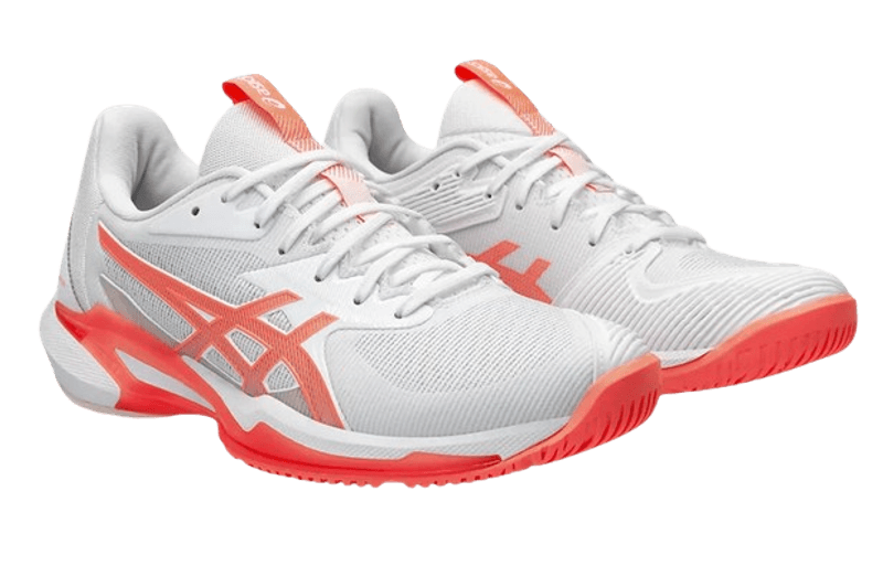 Asics Solution Speed FF 3 Dame (White / Sun Coral)