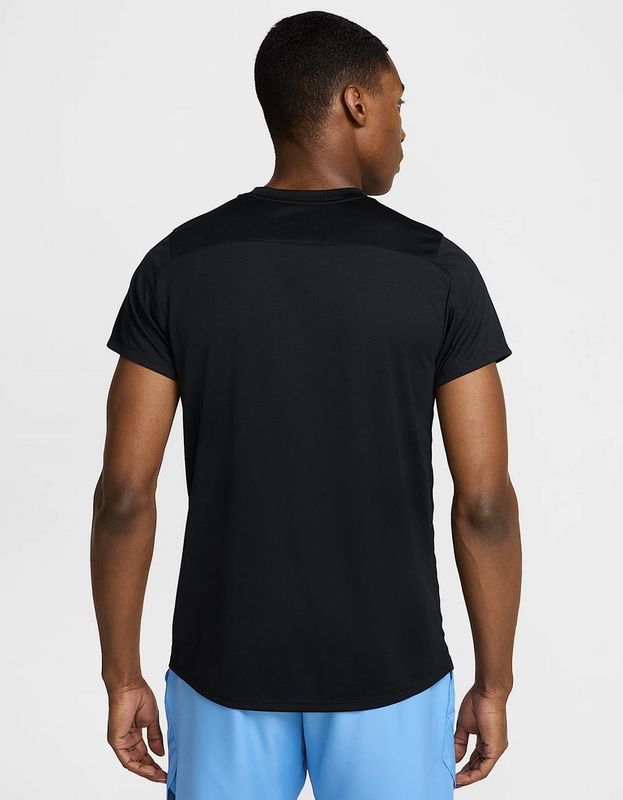 NikeCourt Victory Men's Dri-FIT Tennis Top (Svart)